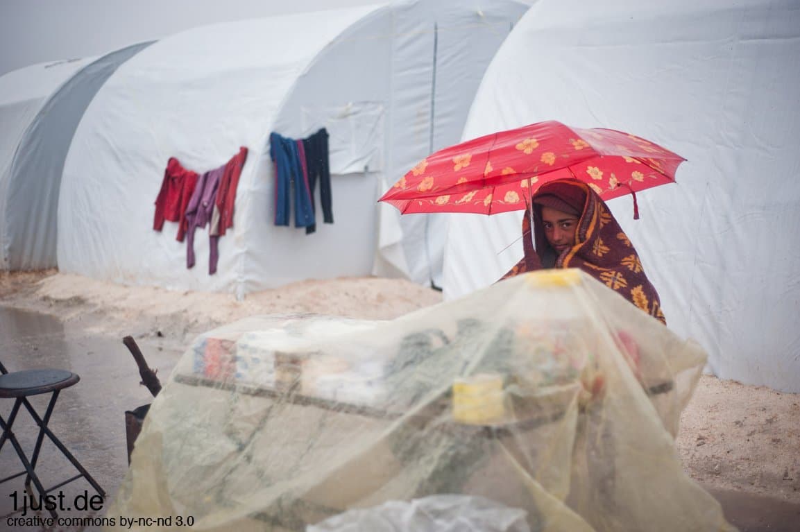 Just — Letters from Aleppo: refugee camp, Syria, 2012