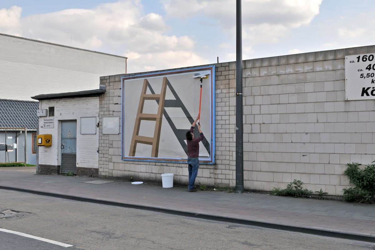 "Billboards are Like Huge Windows, Oversized Paintings, Hanging in the City." Meet OX in action.