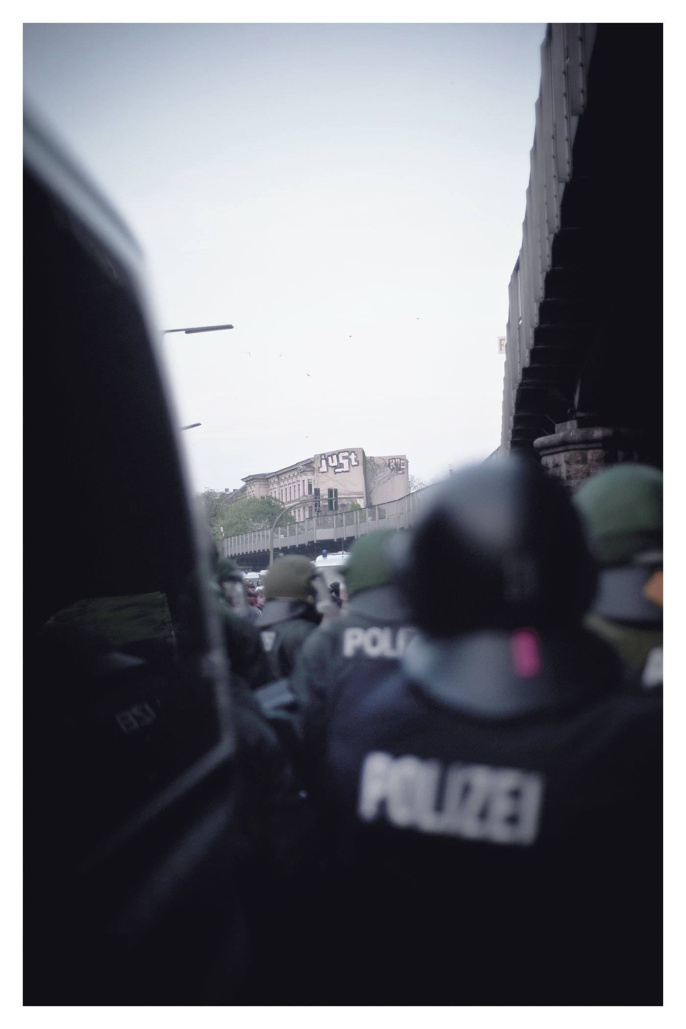 Berlin — Catch Me If You Can: Polizei and graffiti