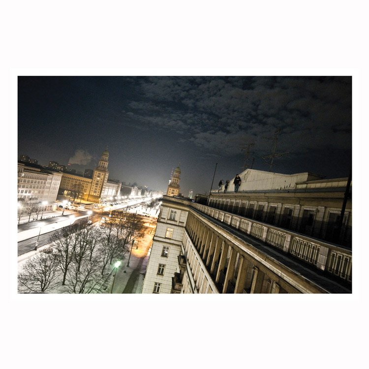 Berlin — Rooftop view by night