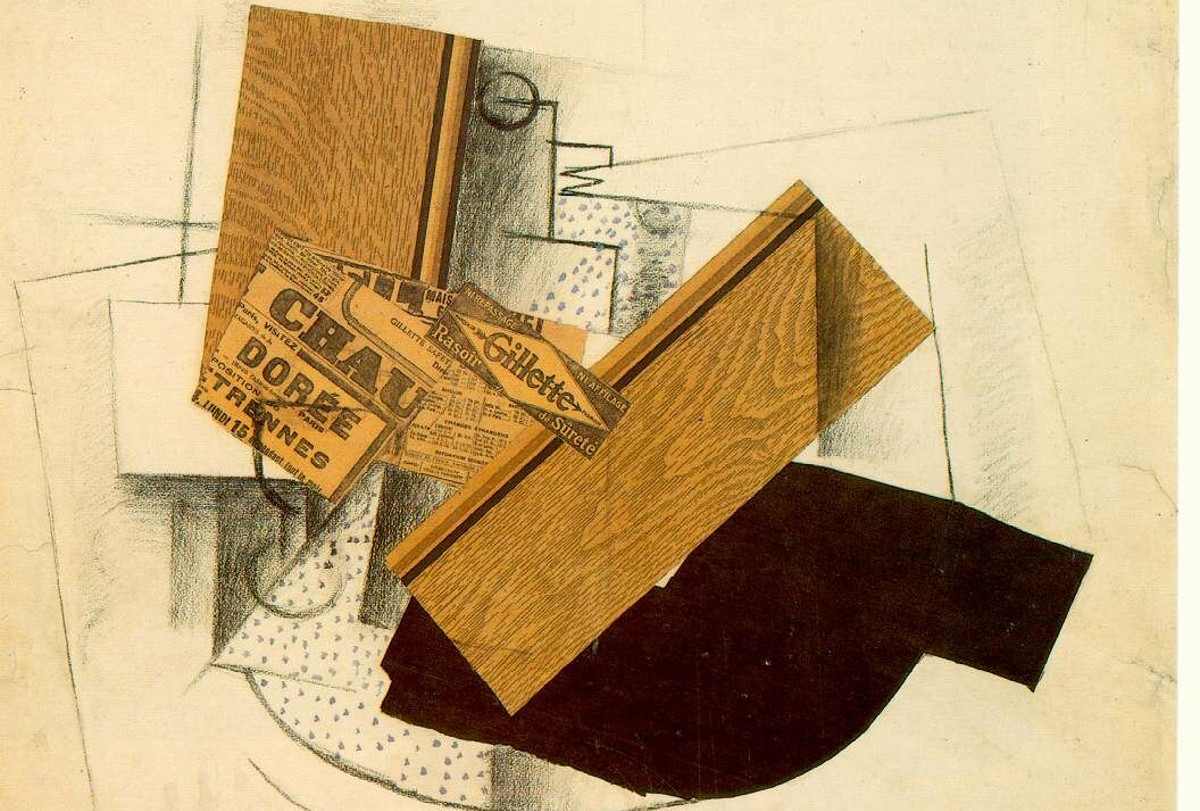 Georges Braque - Still Life on a Table, 1914 - Image via georgesbraque.net
